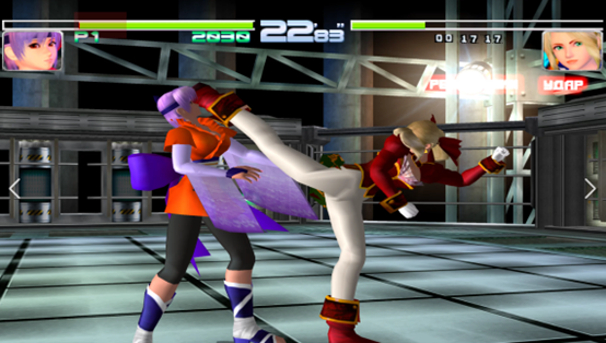 The beginning of a “what-if” saga in the 3D fighting game world